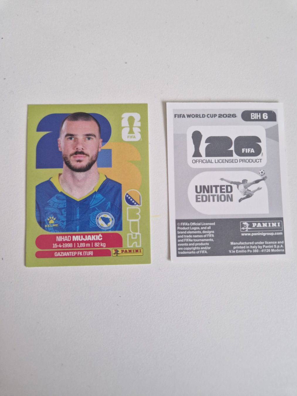 Panini Sammelbilder & Trading cards: Panini Sticker BIH6 – Neu (gemäss Beschreibung) aus Stüsslingen von white_angel86