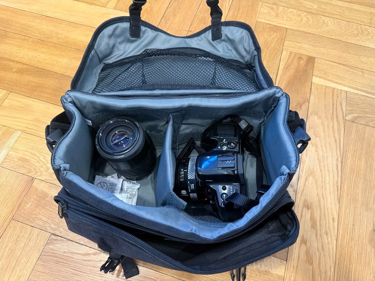 Minolta Kamera: Minolta Dynax 500si Spiegelreflexkamera mit 2 Objektiven,Top – Gebraucht aus Basel von ich-verkauf-dir-was