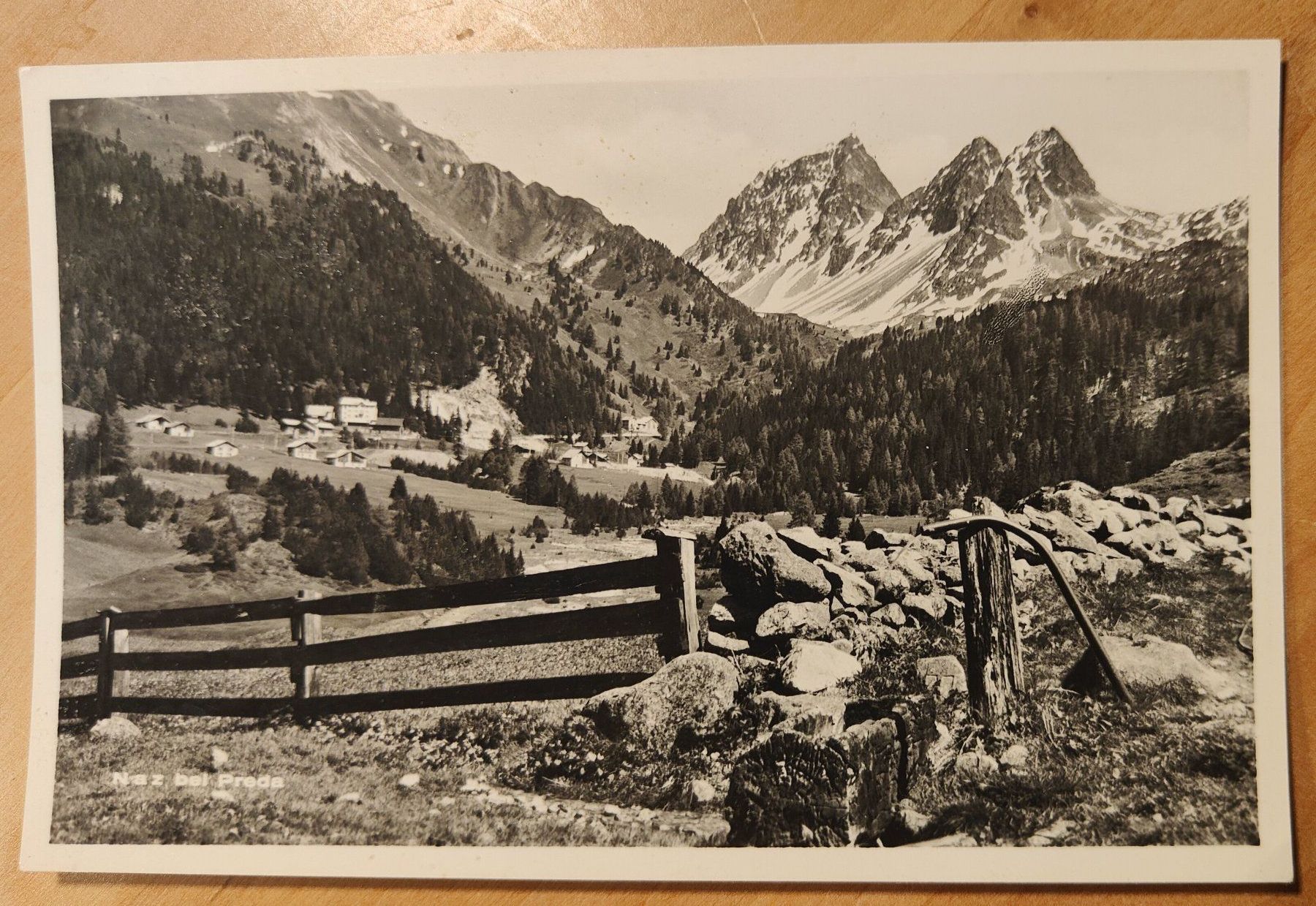 Cartoline postali: Albula Naz bei Preda um 1950 – Usato da St. Erhard venduto da Chaeferli6