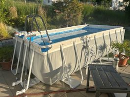 Intex Pool Prism Frame 400 x 200 x 100 cm