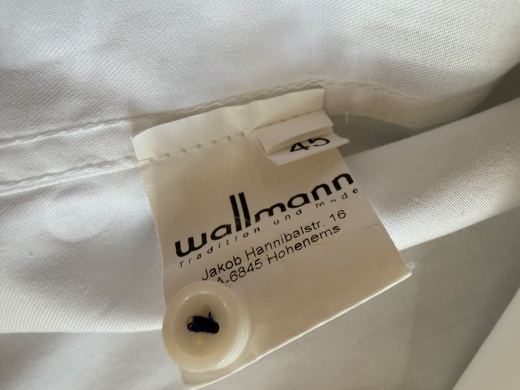 Camicie: WALLMANN Hemd MADE IN AUSTRIA  Gr. 45 Zustand: Neu – Nuovo (secondo la descrizione) da Interlaken venduto da Bona55 7