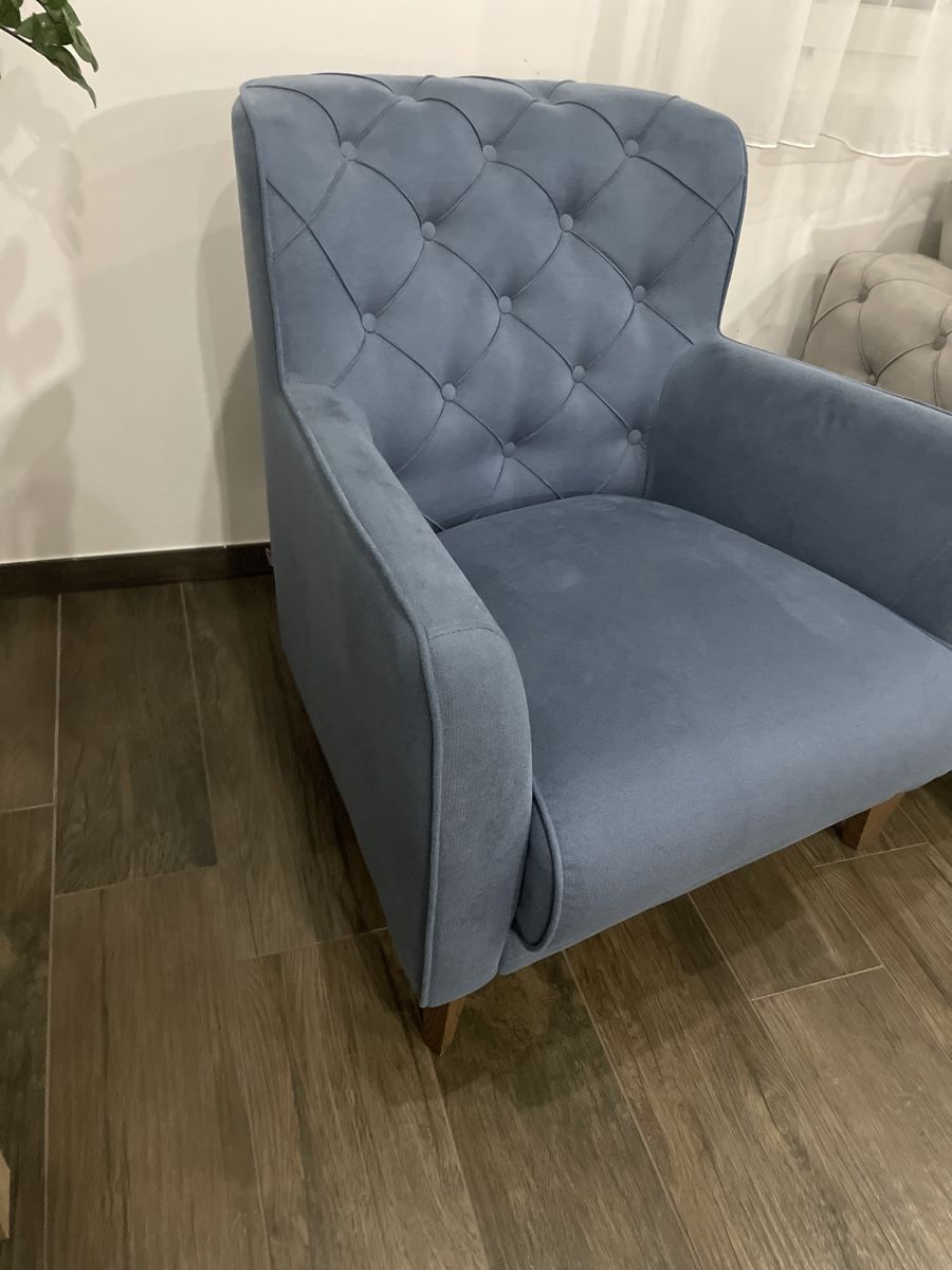 Sessel: Gemütlicher Sessel in hellblau - Top Zustand! – Gebraucht aus Aarau von AylaK 1