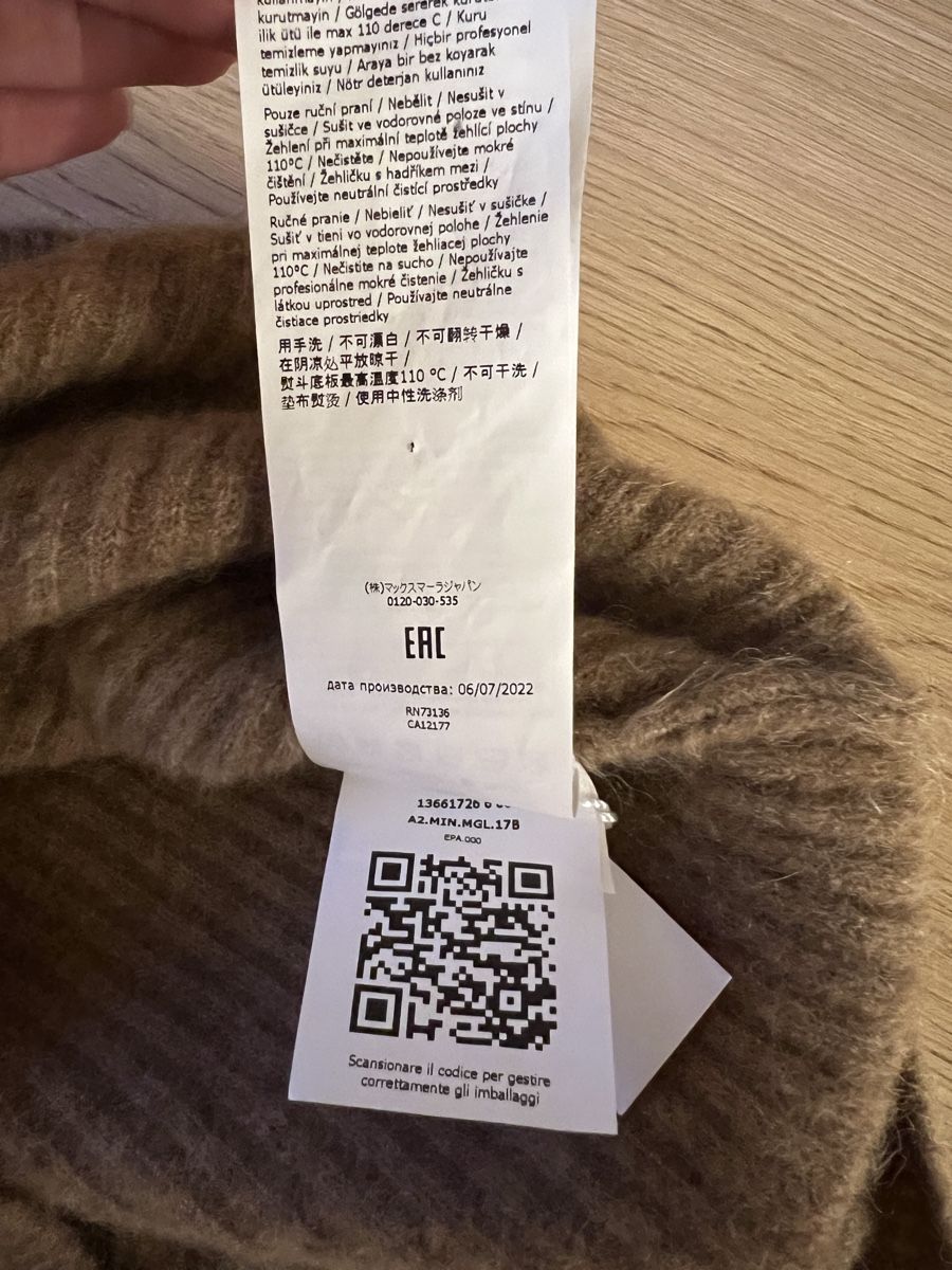 Max Mara Maglioni & Felpe: Max Mara Pullover Runway Collection beige Neu – Nuovo (secondo la descrizione) da Menzingen venduto da nas_6ncr 9