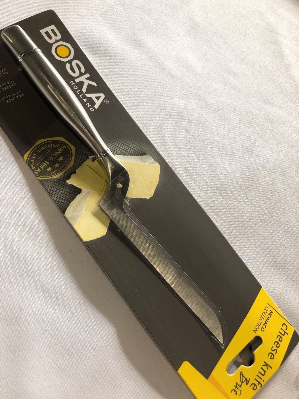 Coltelli da cucina: Weichkäsemesser von BOSKA – Nuovo e nell'imballaggio originale da Gossau SG venduto da Sombat