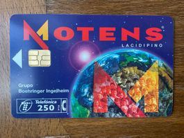 Telefonkarte Spanien Motens