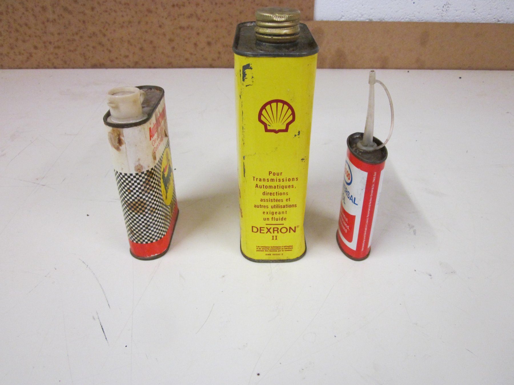 Accessori per altri veicoli: SHELL ESSO Oelkanne öldose Bidon  Vintage Auto Oldtimer – Usato da Grand-lancy venduto da kohler333 1