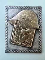 Fasnacht Basel GOLD 1940 Stahlhelm 