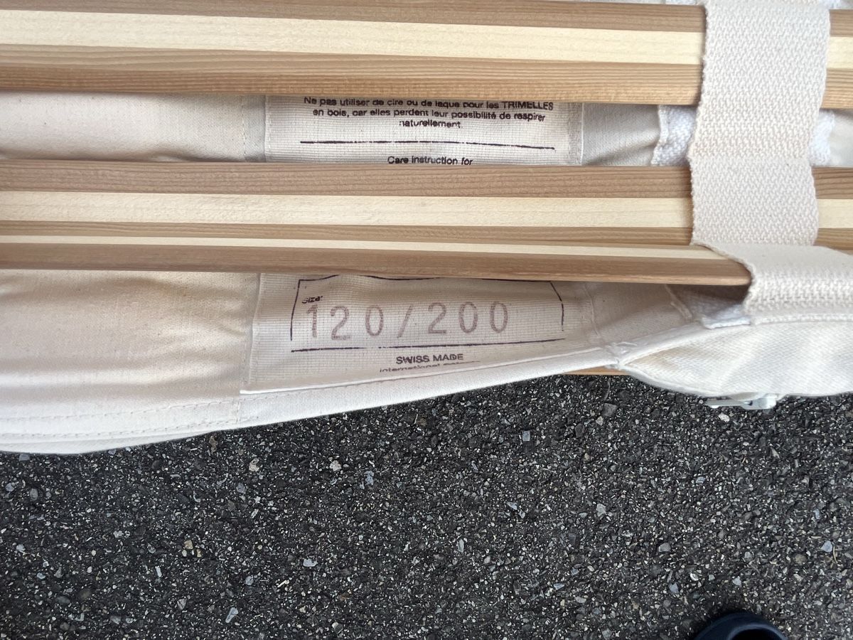 Letti: Hüsler Nest 120x200 – Usato da Gontenschwil venduto da Schess 3