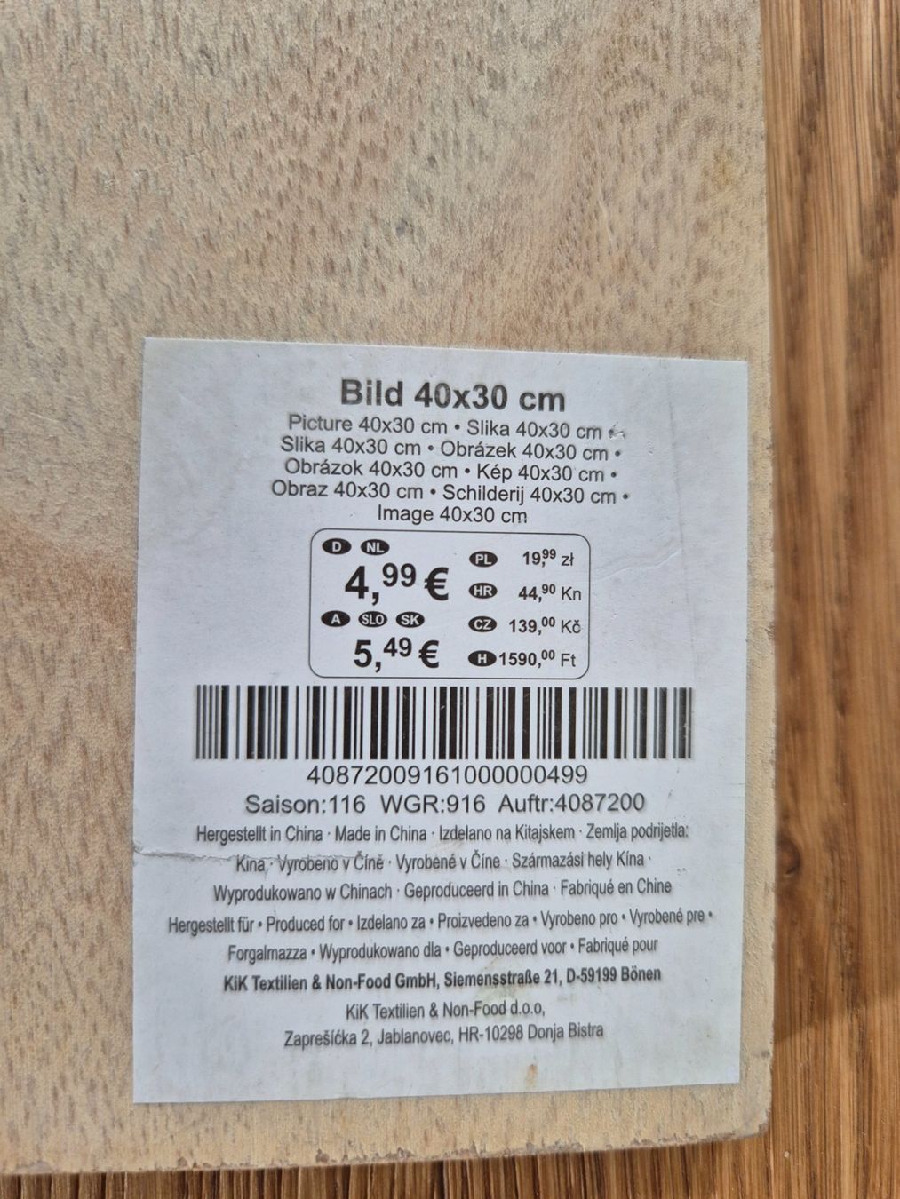 Alle Dekorationen: Schönes Aufhängbild aus Holz – Gebraucht aus Gams von tischi97 2