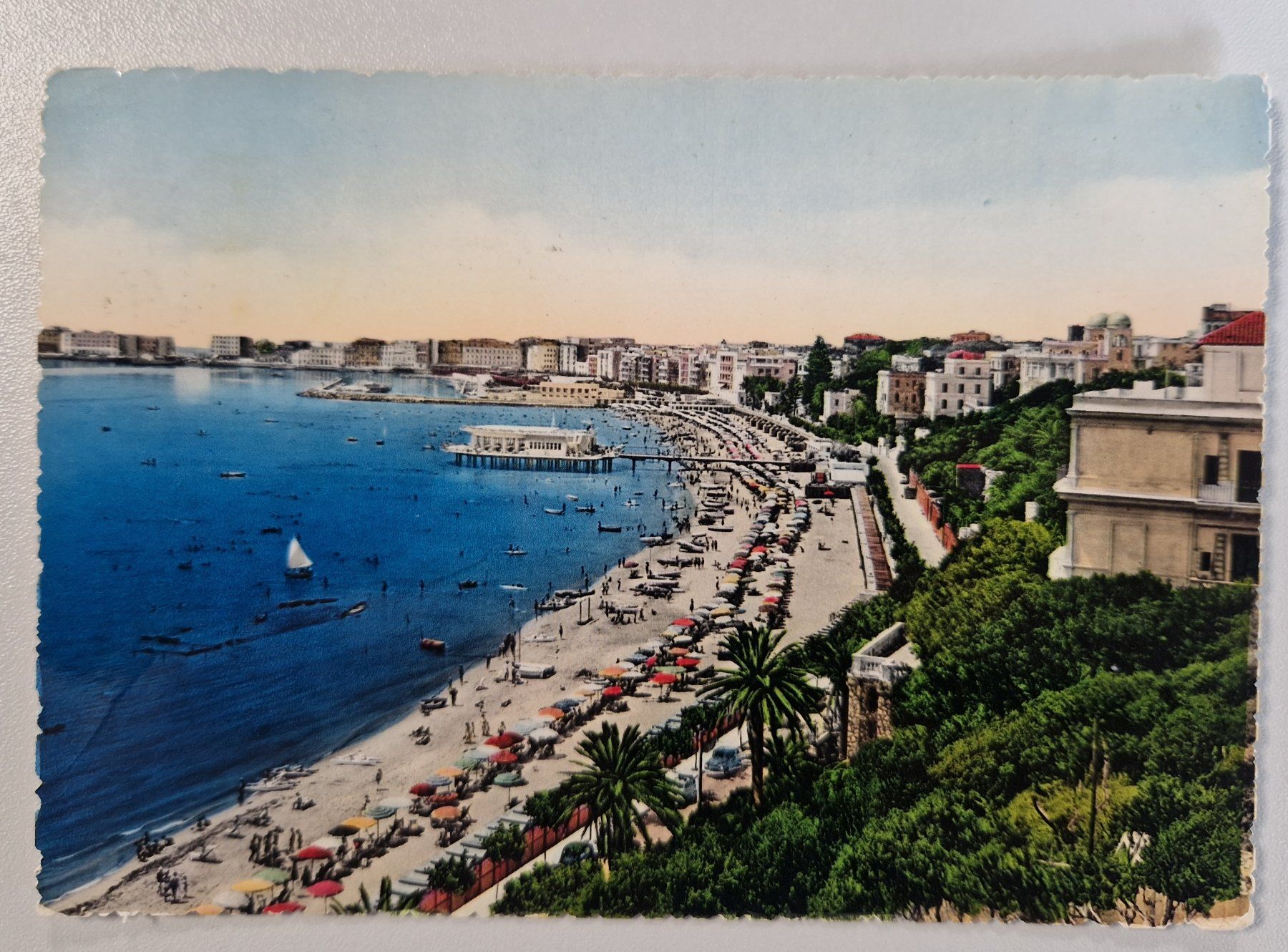 Ansichtskarten: Anzio, Italien 1957 Vintage – Gebraucht aus Melchnau von Arthurius