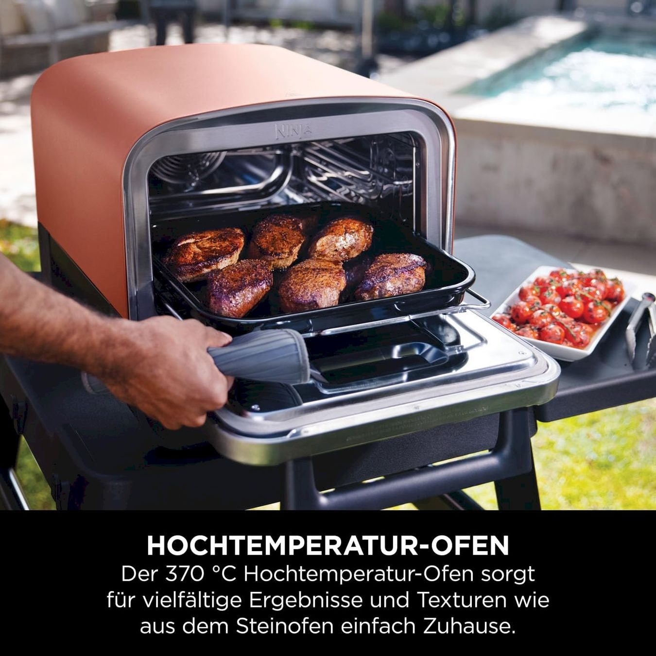 Backöfen: Ninja Elektrischer Pizzaofen OO101EU – Neu und originalverpackt aus Bottighofen von zaap 3