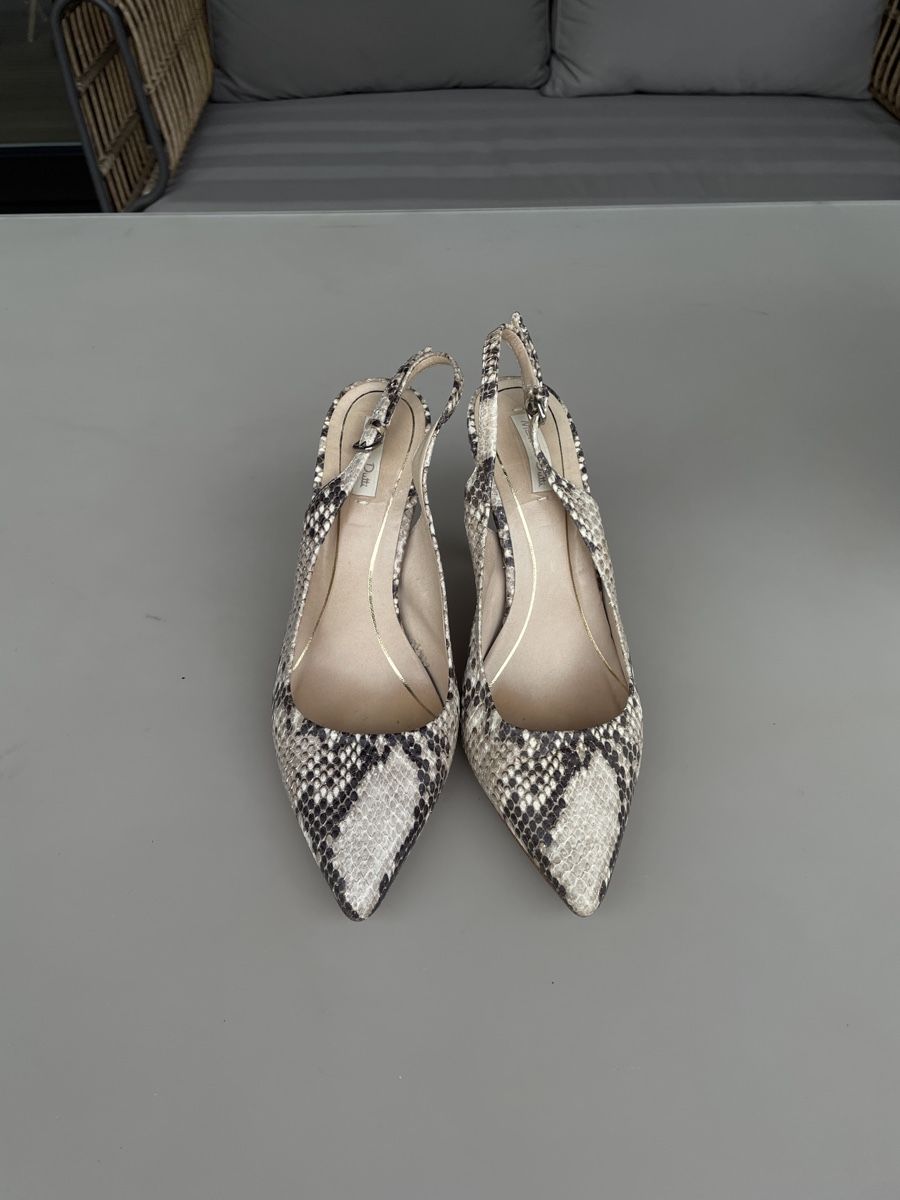 Scarpe da donna: Pumps Snake Print Slingback Heels Size 38 Good Condition – Usato da Baden venduto da TopOftheBest