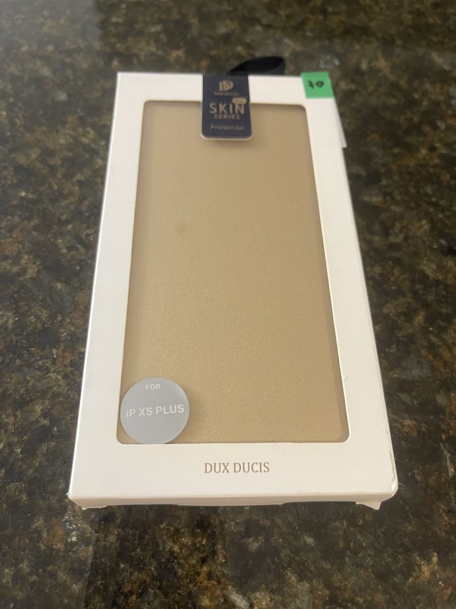 Apple Cover & Protezioni schermo: DUX DUCIS iPhone XS Plus Hülle Gold NEU – Nuovo e nell'imballaggio originale da Wohlen AG venduto da abaci 3