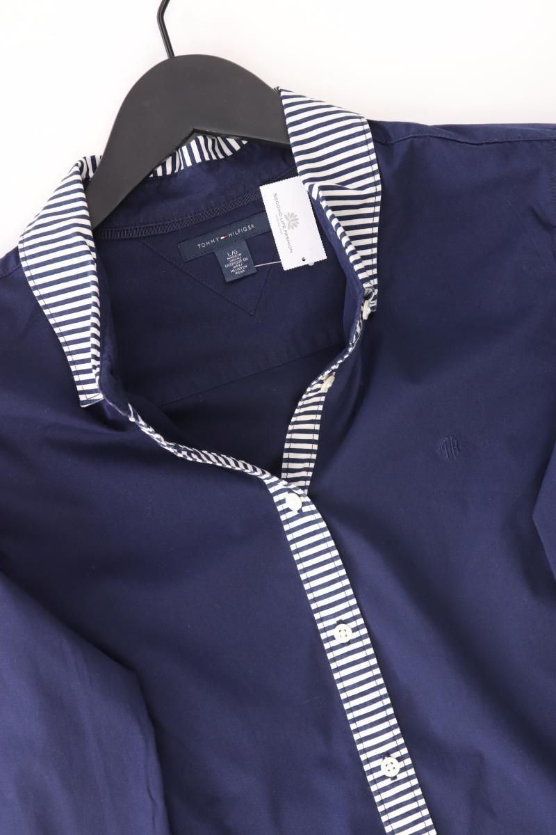 Camicette: Tommy Hilfiger Langarmbluse Gr. L blau – Usato da Neustadt an der Waldnaab venduto da SecondLifeFashion 1