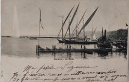 GENÈVE - La Rade - 1902