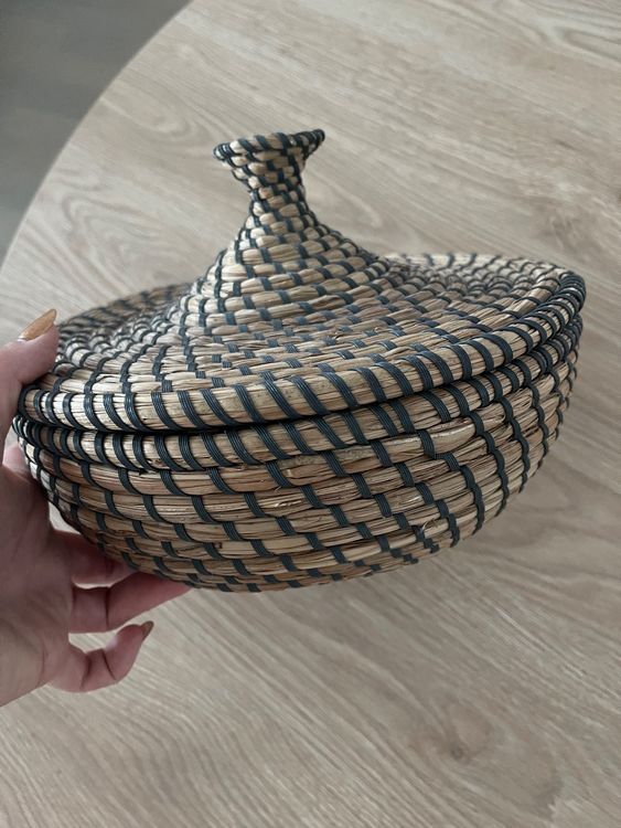 Ikea Deko Korb Rattan geflochten Kaufen auf Ricardo