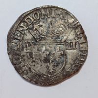 1/4 Ecu 1590 (Heinrich III.) Frankreich s-ss