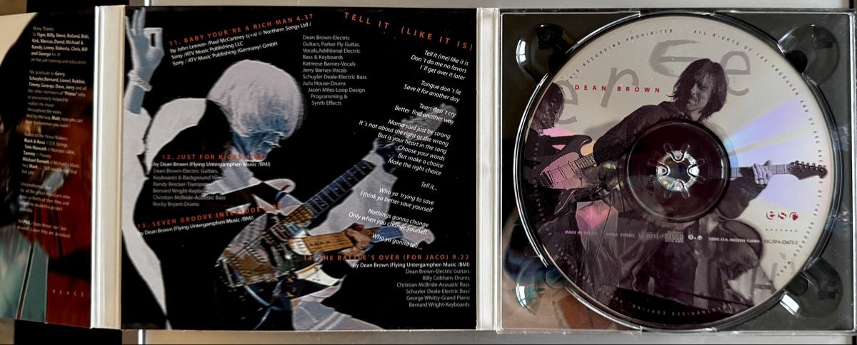 CD: CD Dean Brown - Here – Usato da Zürich venduto da tomakomai 3