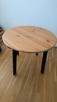 Table ronde en bois