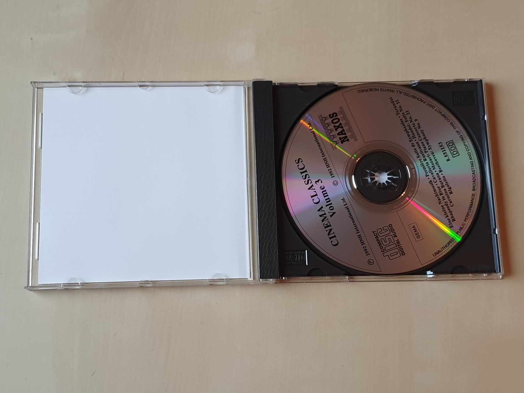 CD: Cinema Classics 3 – Usato da Stansstad venduto da collectorsshop 2