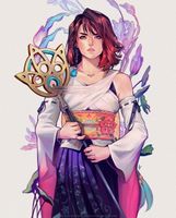 Final Fantasy Yuna Artprint| Regular / Large | A2