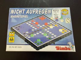 Magnetspiel "Nicht Aufregen" - Ideal für kalte Tage!