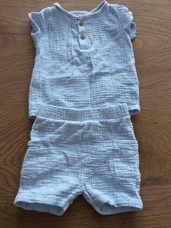 Baby Set Himmelblau Grösse 74/80 6-12 Monate