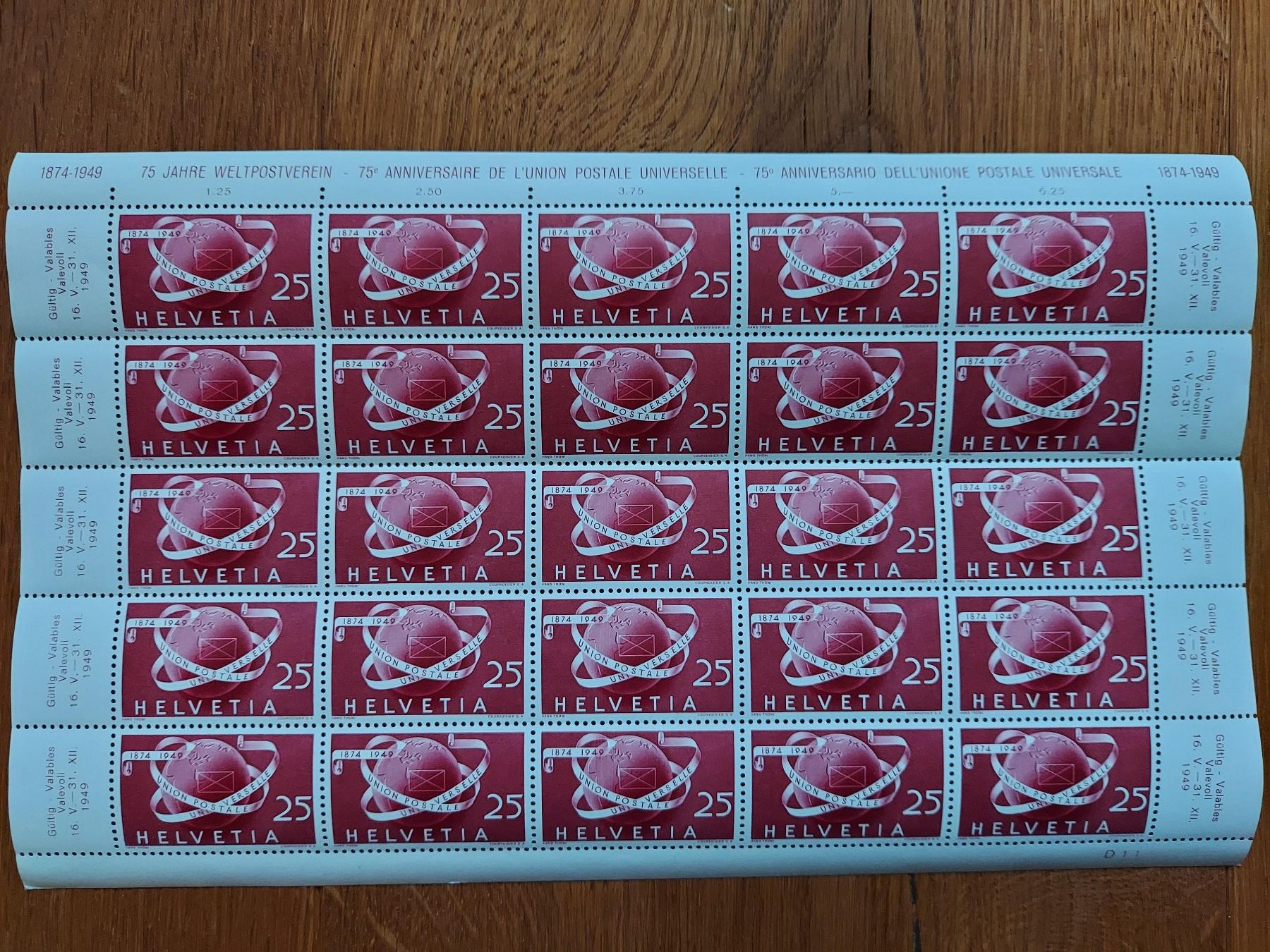 Tutti i francobolli: Briefmarkenbögen ungestempelt – Nuovo (secondo la descrizione) da Speicherschwendi venduto da Mountain010 2