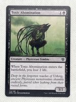 Magic the Gathering Toxic Abomination Karte