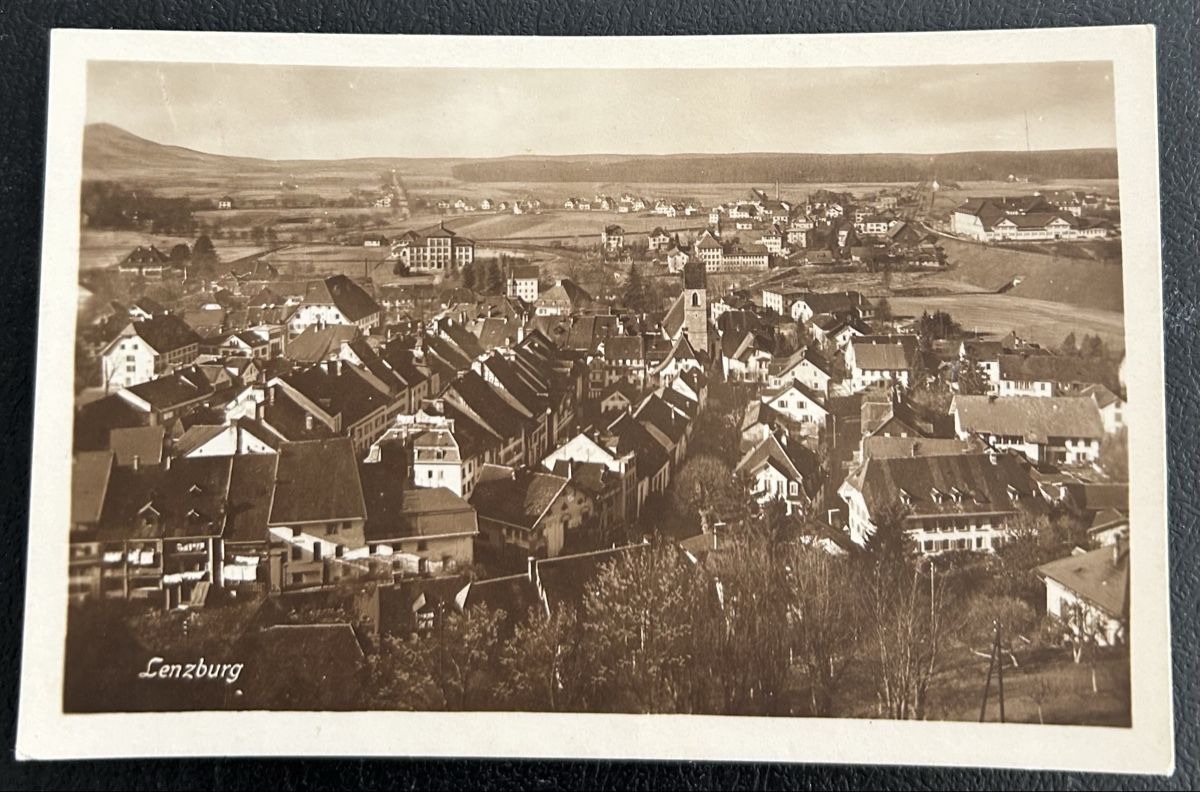 Cartoline postali: AK Lenzburg  – Usato da Horw venduto da Tellbub