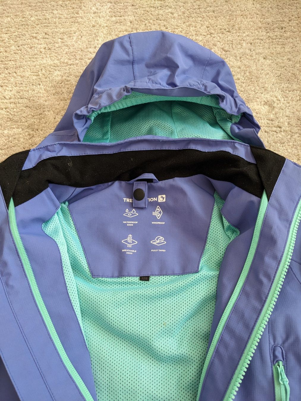 Giacche & Cappotti: Kinderjacke "Trevolution Trekkingjacke" Grösse 128 – Usato da Bichwil venduto da The_freshman 3