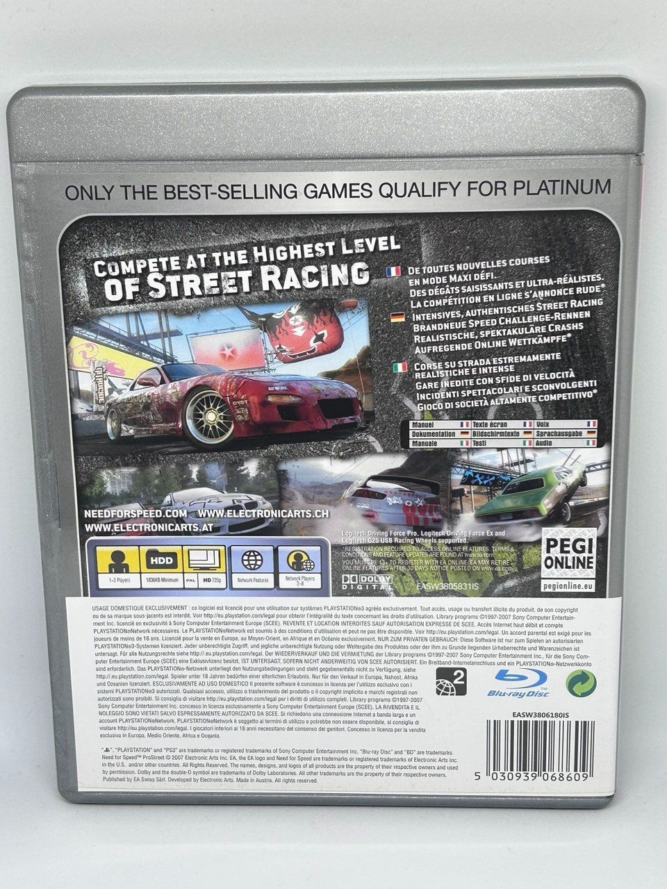 Sony Giochi: Need for Speed: ProStreet per PlayStation 3 – Usato da Giubiasco venduto da LorisVale 1