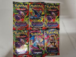 6x Pokémon Phantasmal Flames Booster – Sealed EN