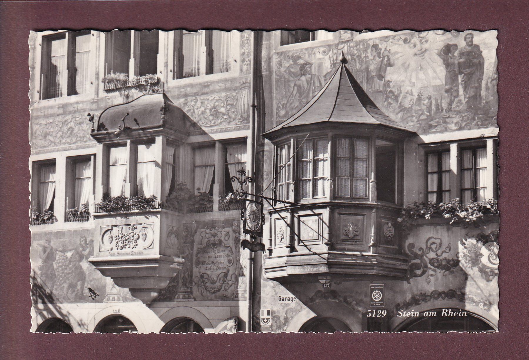 Cartoline postali: STEIN AM RHEIN - Detail – Usato da Pully venduto da nicecards