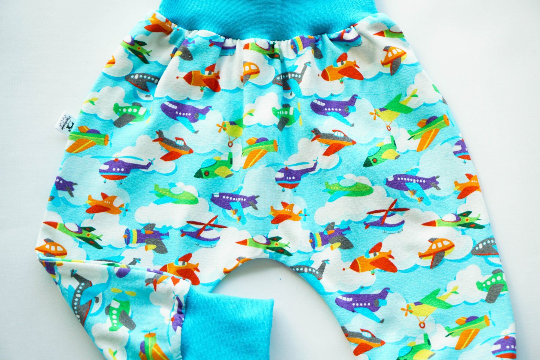 Pantaloni: Pumphose mit Flugzeug Gr.68/74 NEU – Nuovo e nell'imballaggio originale da Zürich venduto da sambaum 3