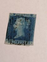 Two Pence Blue 1841, Platte 3 
