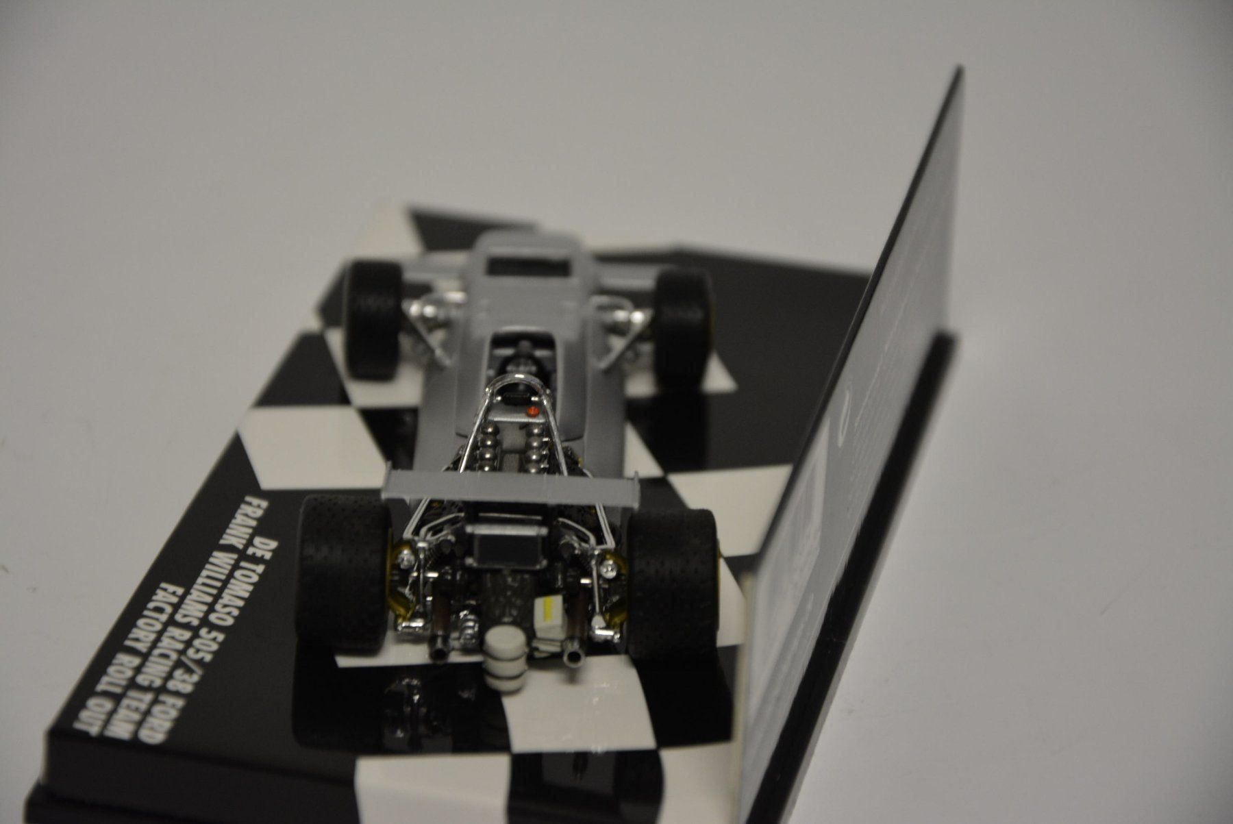 De Tomaso Modellini d'auto: De Tomaso 505/38 , Ford Williams , 1:43 – Nuovo e nell'imballaggio originale da Goldach venduto da Feivel9 6