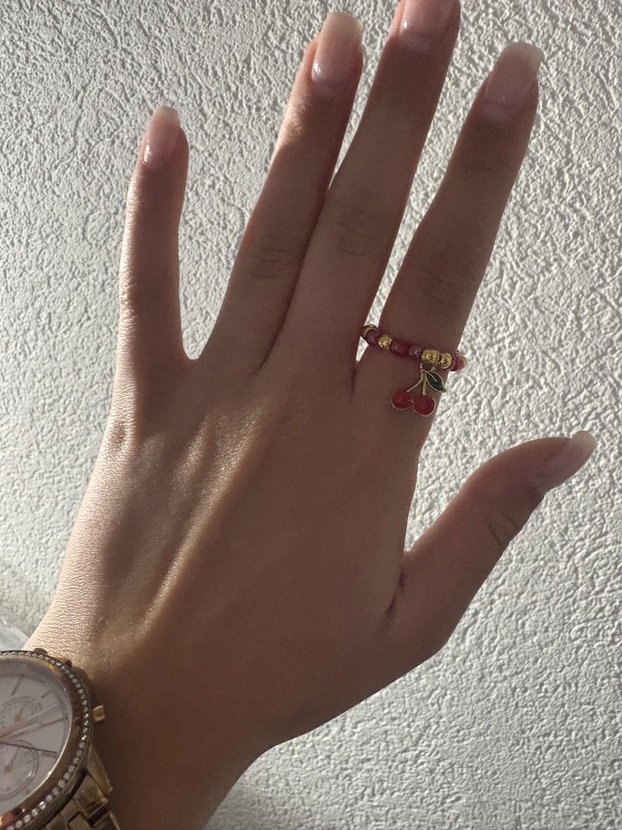 Anelli: Süsser Kirschen Ring🍒 Handgemacht, Neu, Elastisch – Nuovo (secondo la descrizione) da Winterthur venduto da nik_pr58