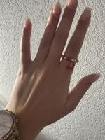 Süsser Kirschen Ring🍒 Handgemacht, Neu, Elastisch