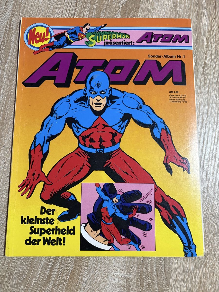 Fumetti: Superman presentiert Atom – Usato da Wangen b. Dübendorf venduto da Antiz1210