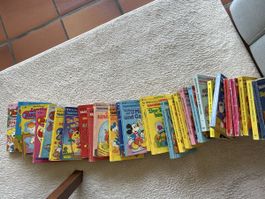 Ca. 30 alte Lustige Taschenbücher LTB Nr. 50–128 – Disney Sa
