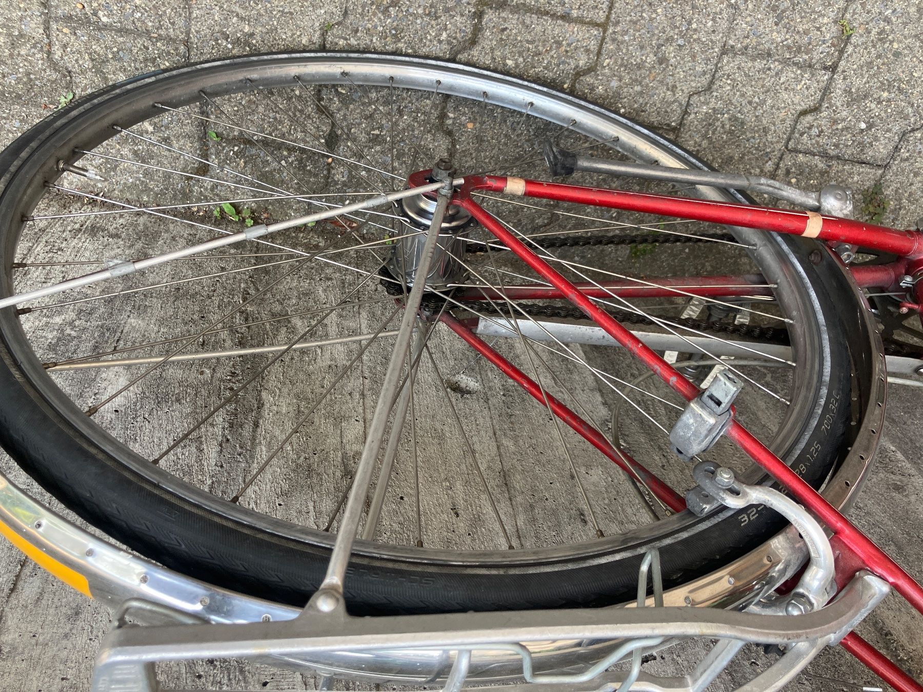 Biciclette: Vintage Damenvelo rot Primo – Usato da Zürich venduto da elf_h9f2 3