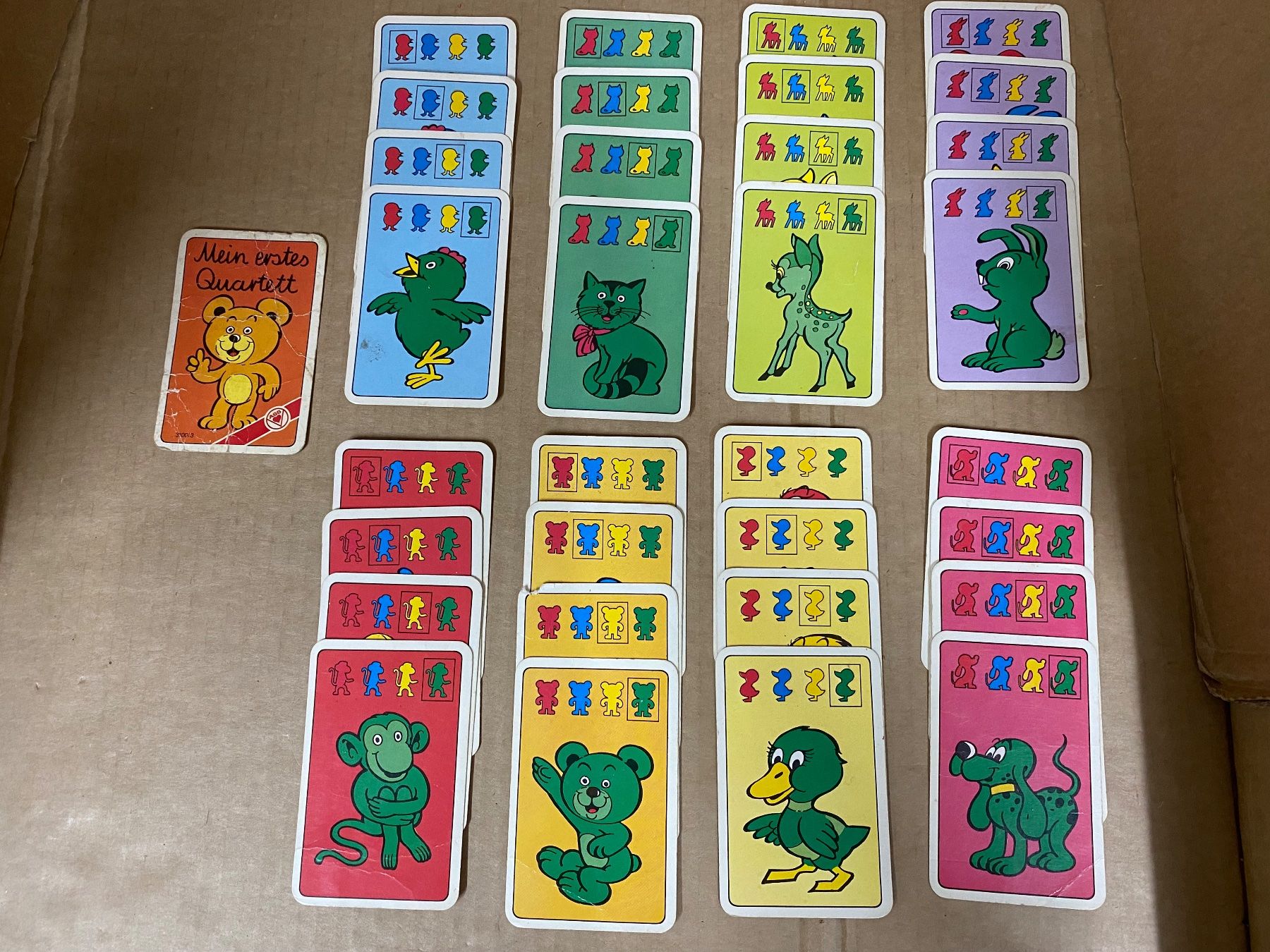 Giochi: Mein erstes Quartett (alt) – Usato da Eschlikon TG venduto da RamonaSt