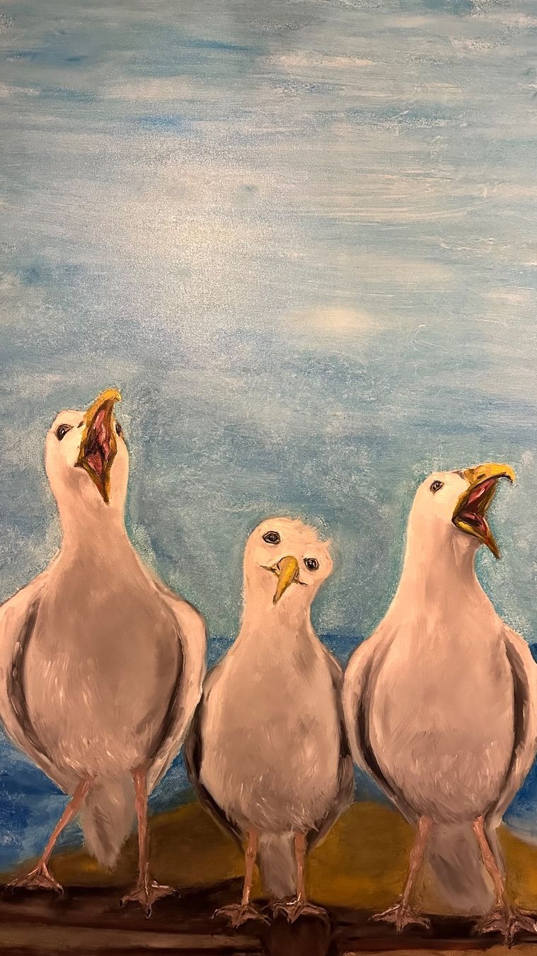 Gemälde: Team/Oil Bild Kunst Doks – Neu und originalverpackt aus Beromünster von dok_b8mf 7