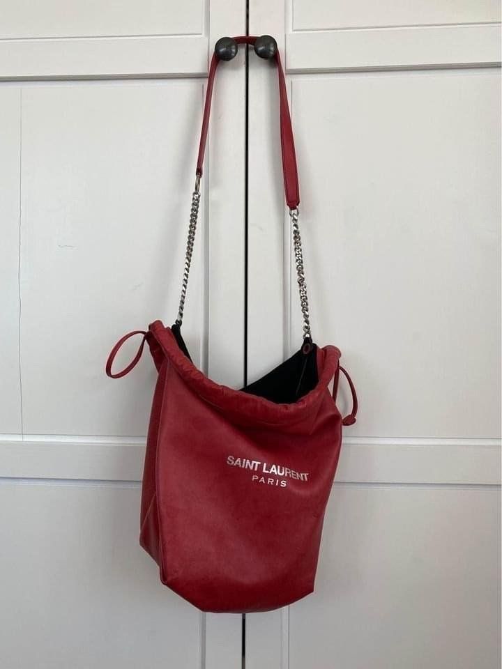 Saint Laurent Borse da donna: Saint Laurent  Teddy Bucket Bag – Usato da Muri b. Bern venduto da michellew23 3