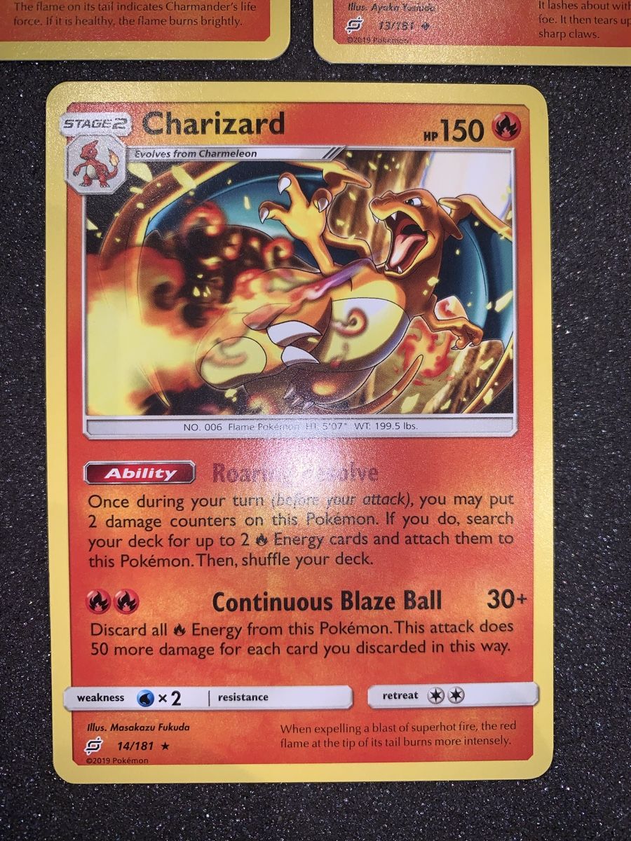 Pokémon Cartes à collectionner: Charizard 14/181 – D'occasion à Bironico par ars_z6lb 1