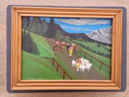 Appenzellerbild-Senntumsbild von J.Looser 1979