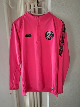 Haut d'entraînement Nike PSG (Paris Saint-Germain) rose T.S
