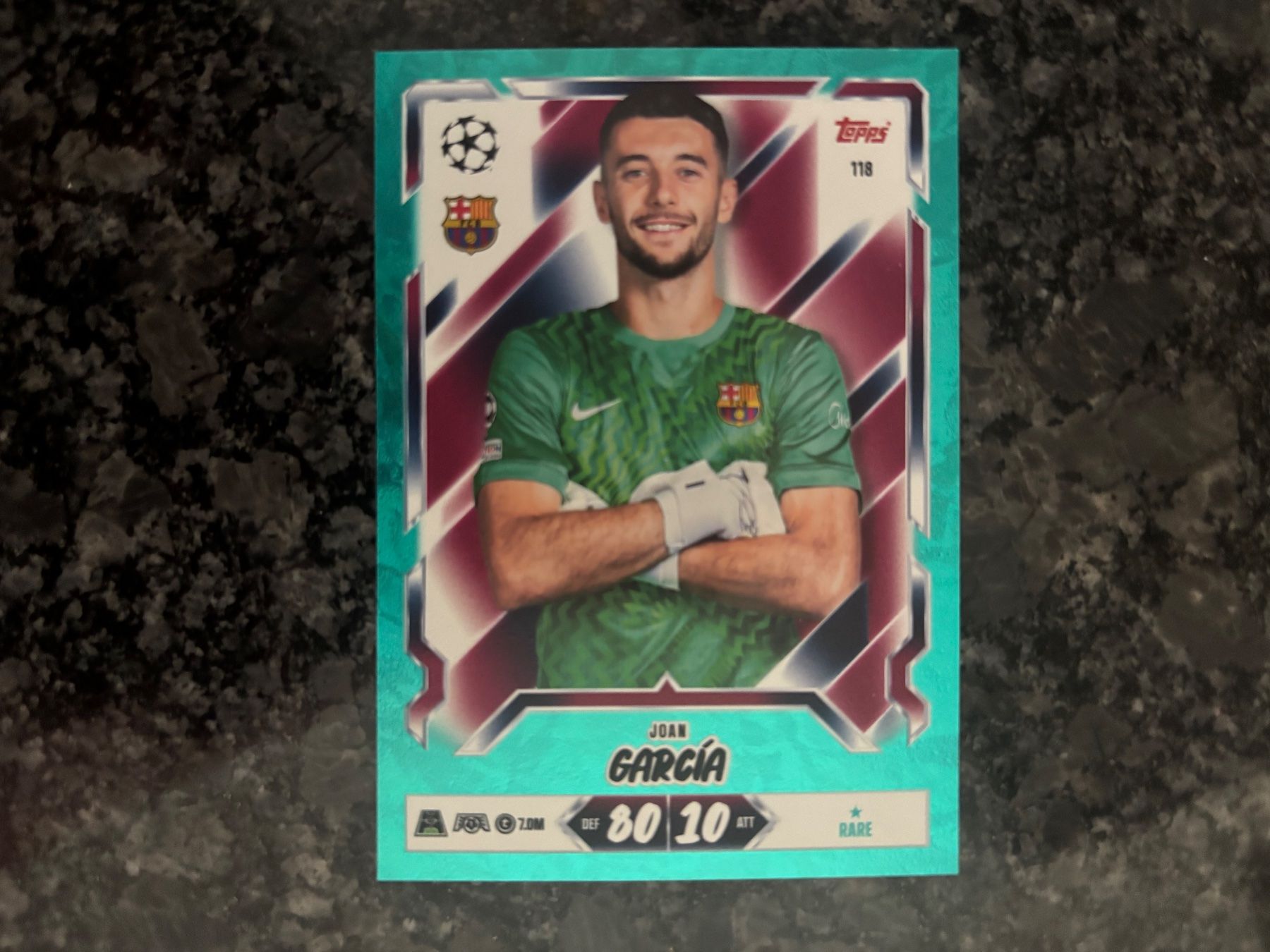 Topps Match Attax Karte Joan Garcia FC Barcelona Rare (Gebraucht) in ...
