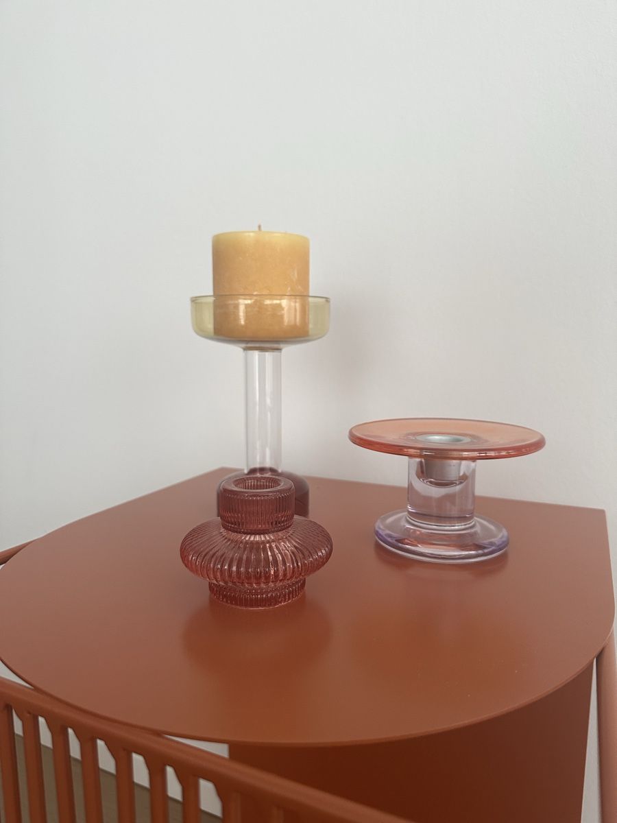 Portacandele: Bougeoirs en verre design – Usato da Genève venduto da AuTuMnLoveR 1